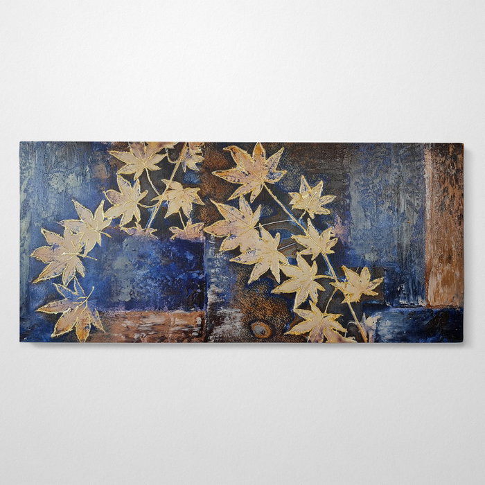 Wallity Óleo Decorativo Pintado a Mano 50 x 120 cm Multicolor